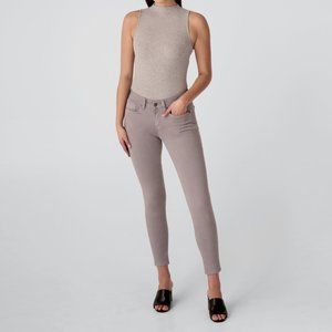Silver Jeans Suki jeans gray mid rise skinny